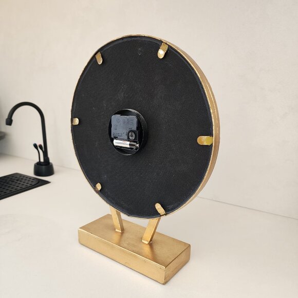 Gold Table Clock - Picture 4 of 4